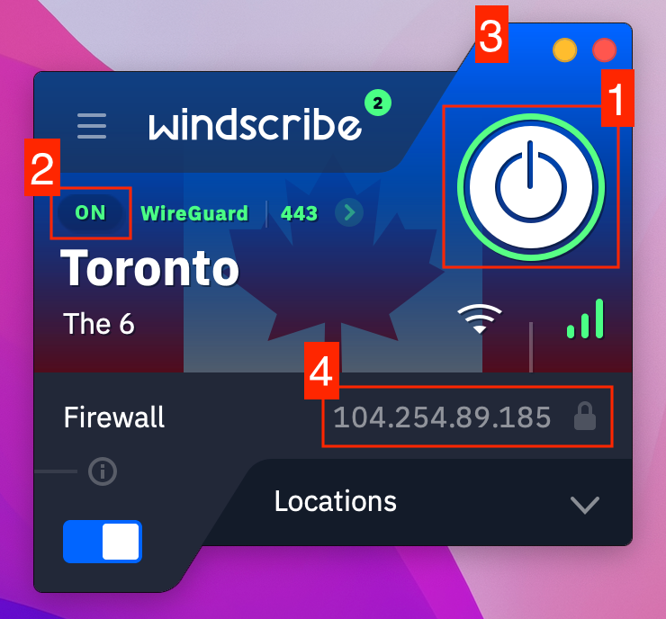 App changes when connected